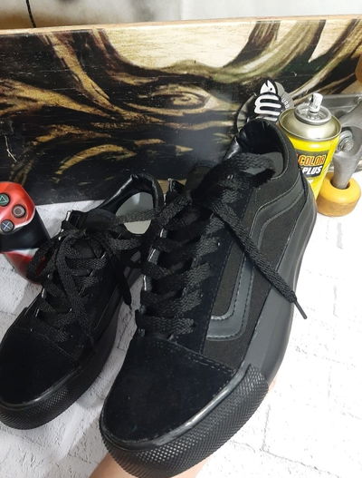 Zapatillas Vans negras Total Black