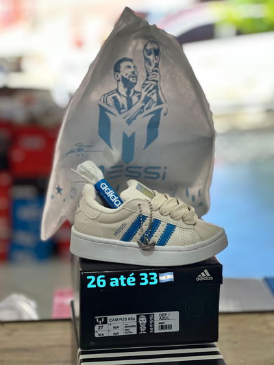 Adidas Superstar Blancas Messi infantil 