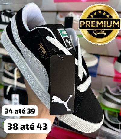 Puma Suede XL negra clásica 