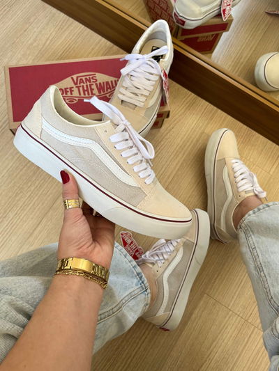 Zapatillas Vans beige