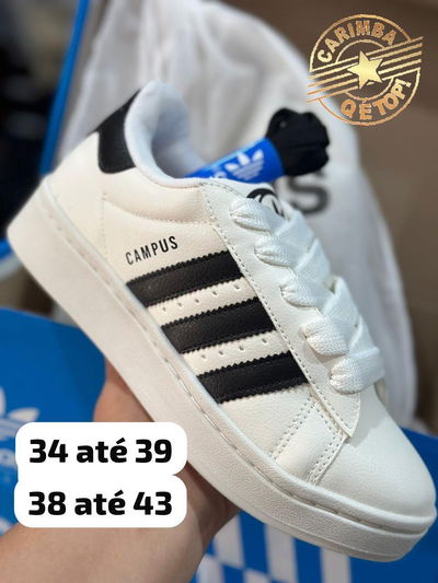 Adidas Campus blancas ecocuero