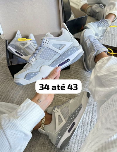 Nike Jordan retro 4 gris