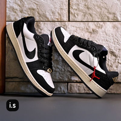 Nike Air Jordan 1 negras blancas 
