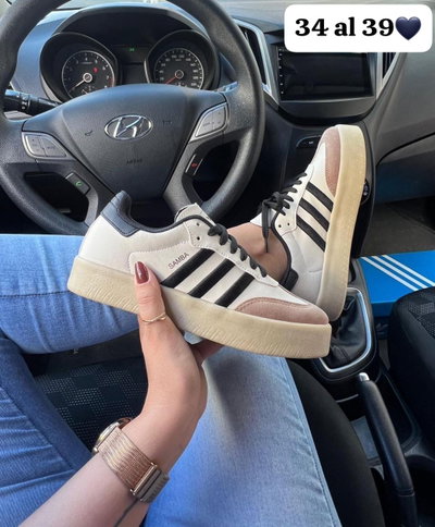 Adidas Samba con plataforma