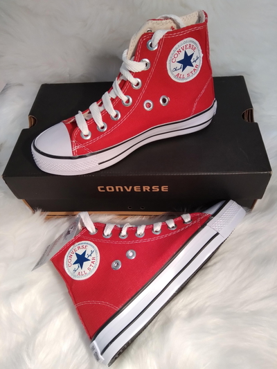 Botitas converse rojas