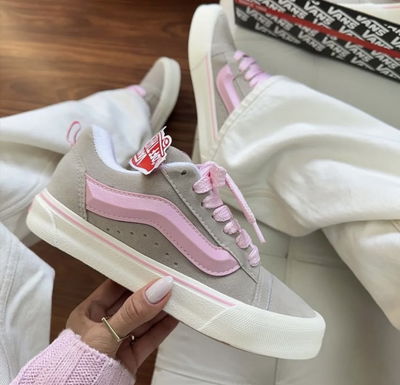 Zapatillas Vans KNU gris/rosadas