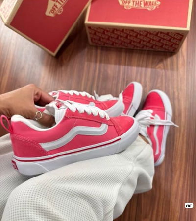 Zapatillas Vans KNU rosadas