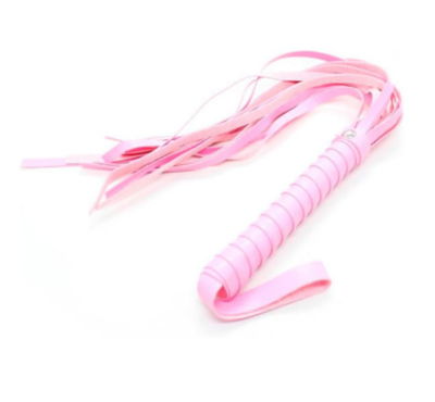 Látigo Mango Corto Principiantes BDSM Rosa