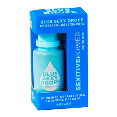 GOTAS VIGORIZANTES MASCULINAS BLUE SEXY DROPS