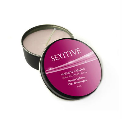 VELA SEXITIVE MASSAGE CANDLE CHOCOLATE TEMPLATION