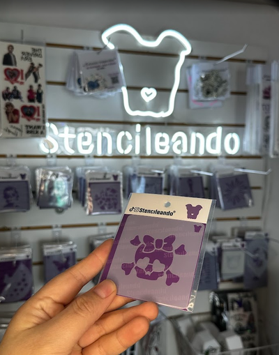 Stencil reutilizable 7x7cm