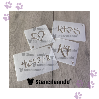 Set stencils reutilizables K4OS