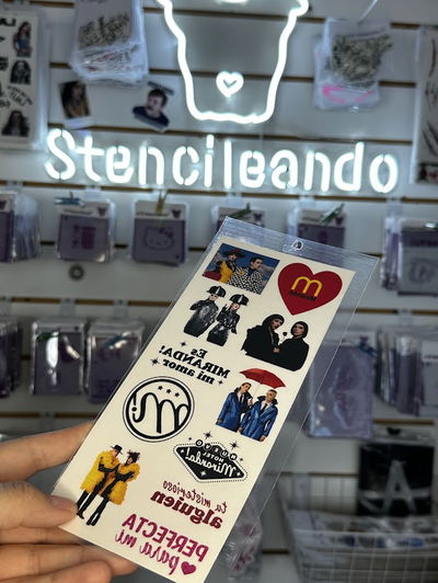 Tatuajes temporales Miranda 20x9cm