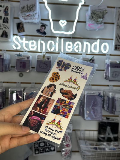 Tatuajes temporales Floricienta 20x9cm