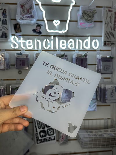 Set stencils reutilizables Payaso 2