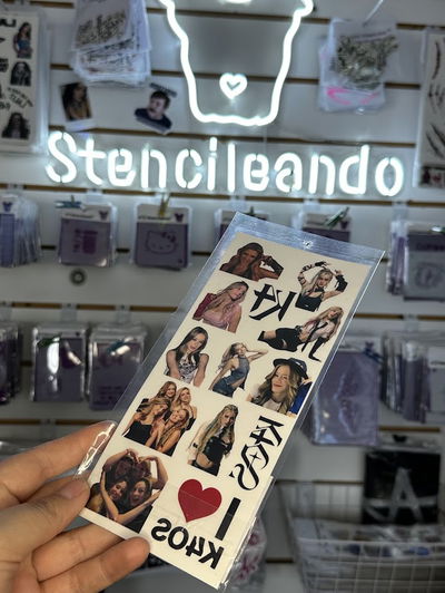 Tatuajes temporales K4OS 2 20x9cm