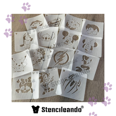 Set reutilizables dibujitos