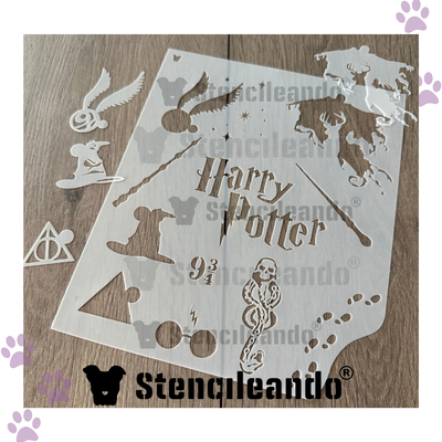 Stencils reutilizables Aerografia HP