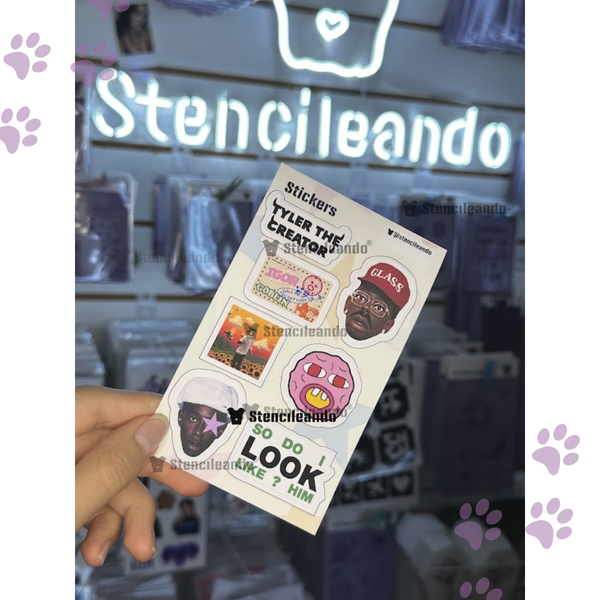 Tyler, the creator plancha stickers