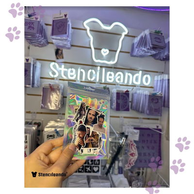 Tatuajes temporales personalizados cortados. Listos para usar