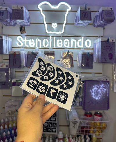 Stencils adhesivos Mini plancha Zara