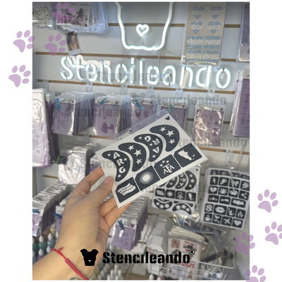Stencils adhesivos Mini plancha Argentina