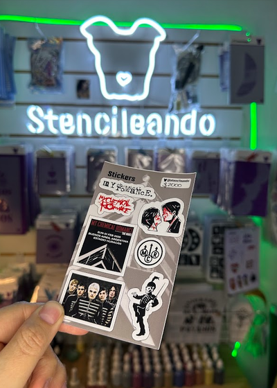 My chemical plancha stickers