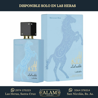 LATTAFA - LAIL MALEKI MOROCCON BLUE EDP 100ML