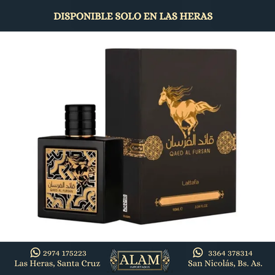 LATTAFA - QAED AL FURSAN (BLACK) EDP 90ML 