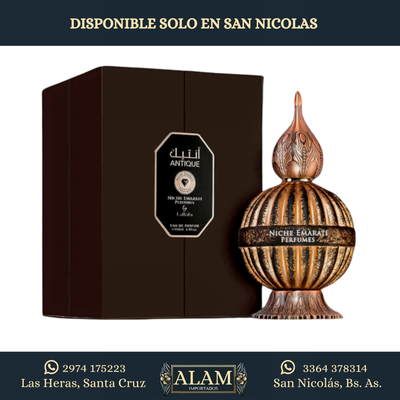 LATTAFA - NICHE EMARATI ANTIQUE EDP 100ML