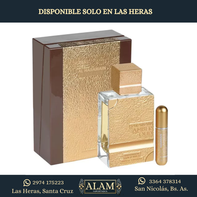 AL HARAMAIN - AMBER OUD GOLD 999.9 DUBAI EDITION 100 ML + PERFUMERO