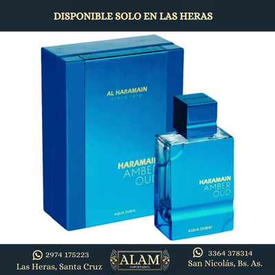 AL HARAMAIN - AMBER OUD AQUA DUBAI 100 ML