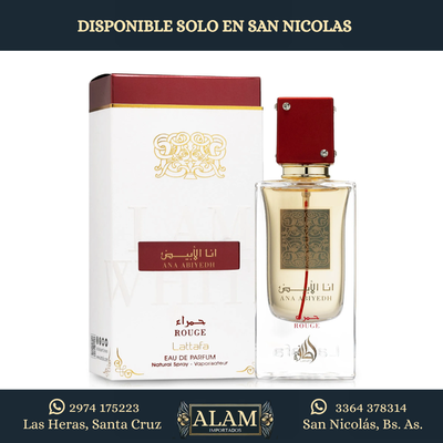 LATTAFA - ANA ABIYEDH ROUGE EDP 60ML