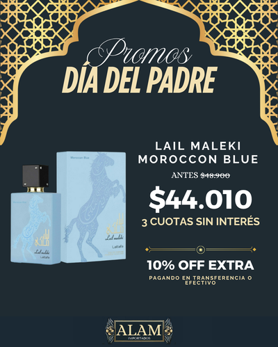 LATTAFA - LAIL MALEKI MOROCCON BLUE EDP 100ML