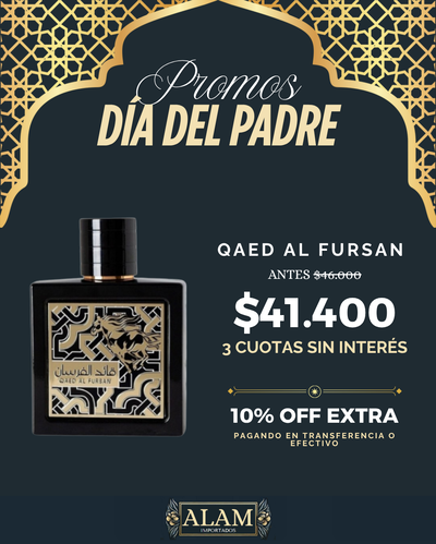 LATTAFA - QAED AL FURSAN (BLACK) EDP 90ML 