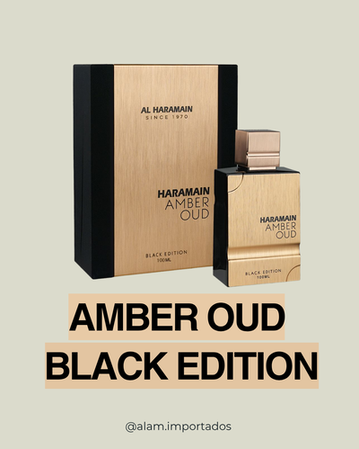 AL HARAMAIN - AMBER OUD BLACK EDITION 150 ML + PERFUMERO