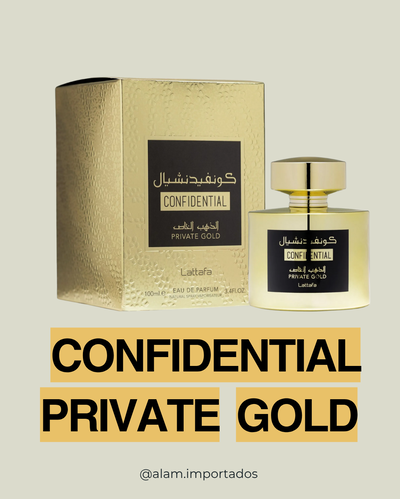 LATTAFA - CONFIDENTIAL PRIVATE GOLD EDP 100ML
