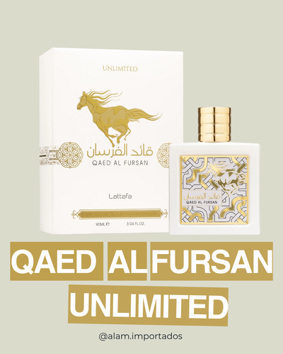 LATTAFA - QAED AL FURSAN UNLIMITED (BRANCO) 90ML