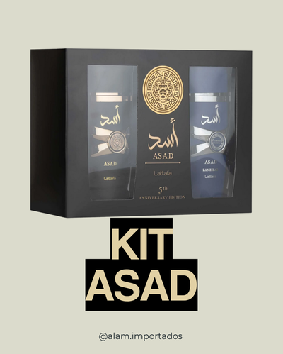 LATTAFA ASAD KIT BLACK + ZANZIBAR
