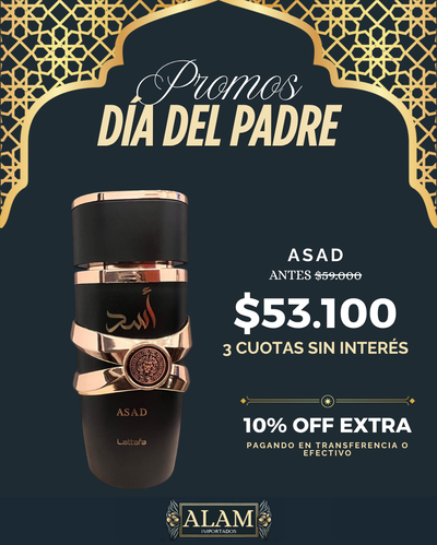 LATTAFA - ASAD EDP 100ML
