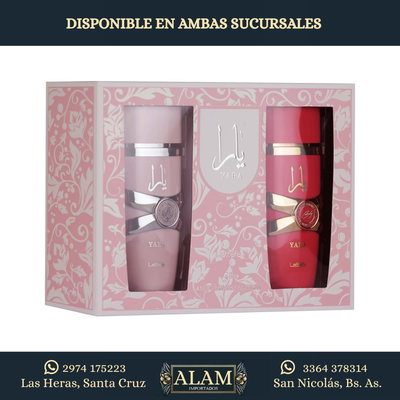 LATTAFA YARA KIT ROSA + CANDY 
