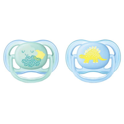 AVENT SCF344/20 CHUPETE ULTRA AIR NUBE/DINO X2 (0-6M) NENE