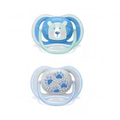 AVENT SCF085/03 CHUPETE ULTRA AIR ANIMALES X2 (6-18M) NENE