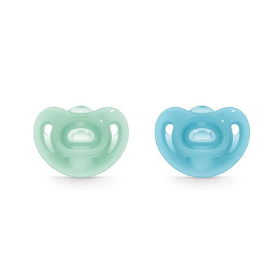 NUK CHUPETES SENSITIVE SET X2