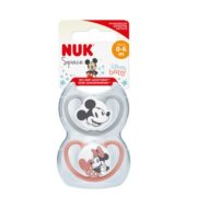 NUK CHUPETE SPACE DISNEY MICKEY MOUSE SET X2