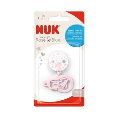 NUK - CADENA PORTACHUPETE ROSA