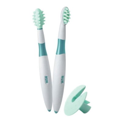 NUK CEPILLO DENTAL SET DE ENTRENAMIENTO X2