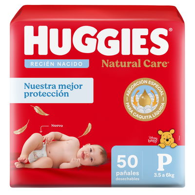HUGGIES NATURAL CARE P 50