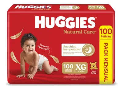 HUGGIES NATURAL CARE MES CONSUMO