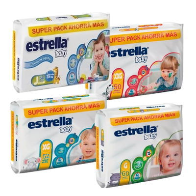 ESTRELLA PACK AHORRO G XG XXG JUNIOR 